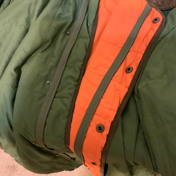 Like New Clearwater Outfitters Men Sportswear Zip & Snap front Green Coat - Picture 6 of 10